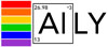 ally mini sticker